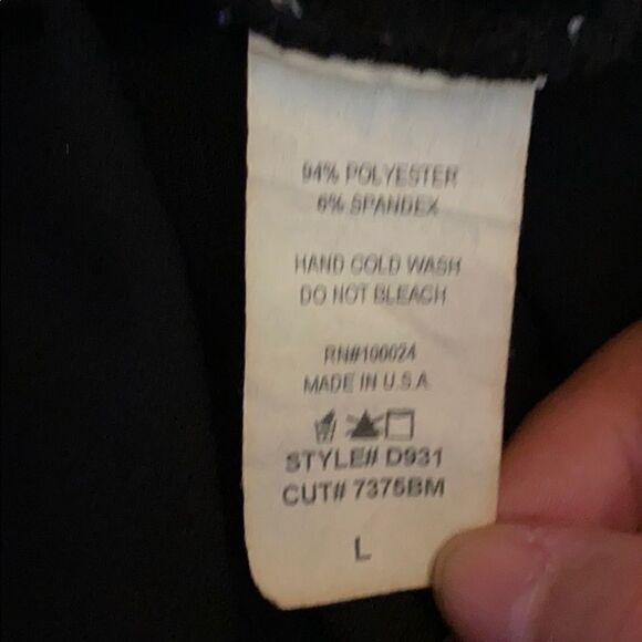 Charlotte Russe sleeveless faux wrap dress size L - Picture 8 of 8